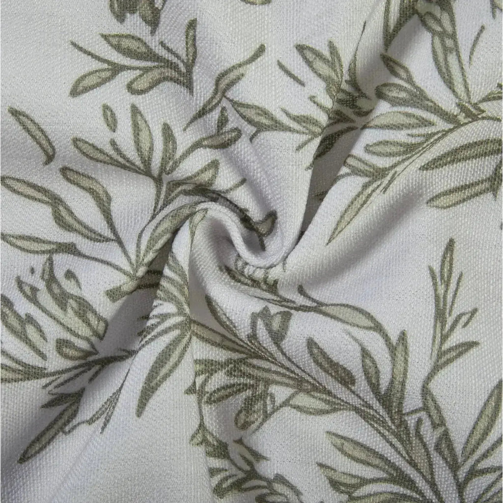 Sara Le Print Linen Drapery Pleated