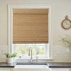 Sybil Bamboo Roman Shade Cordless