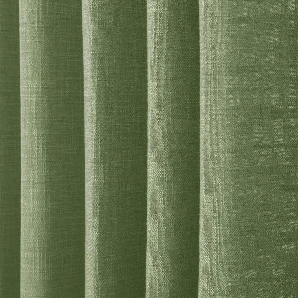 Liz Linen Pleated Cafe Curtains