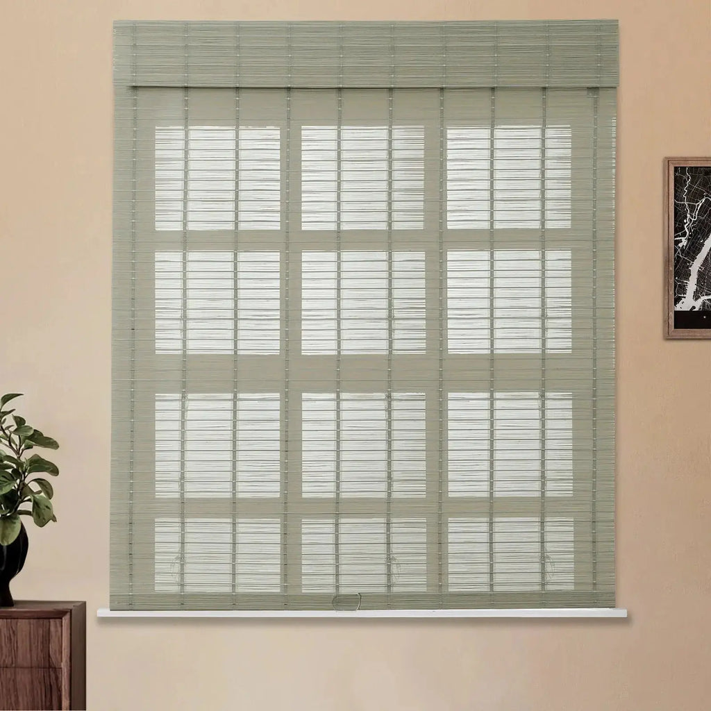 Sybil Bamboo Roman Shade Cordless