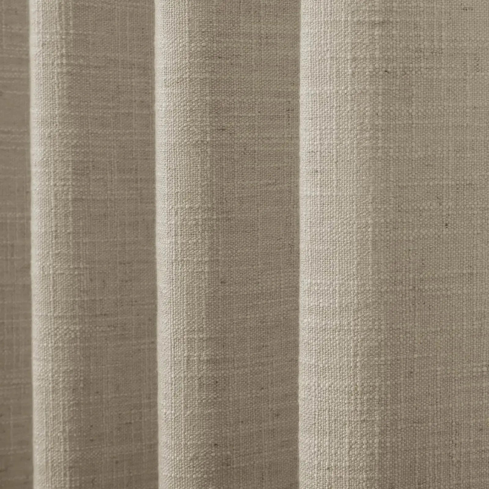 Liz Linen Pleated Cafe Curtains