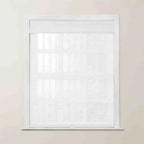 Rae Natural Ramie Flax Woven Wood Shades - Series C