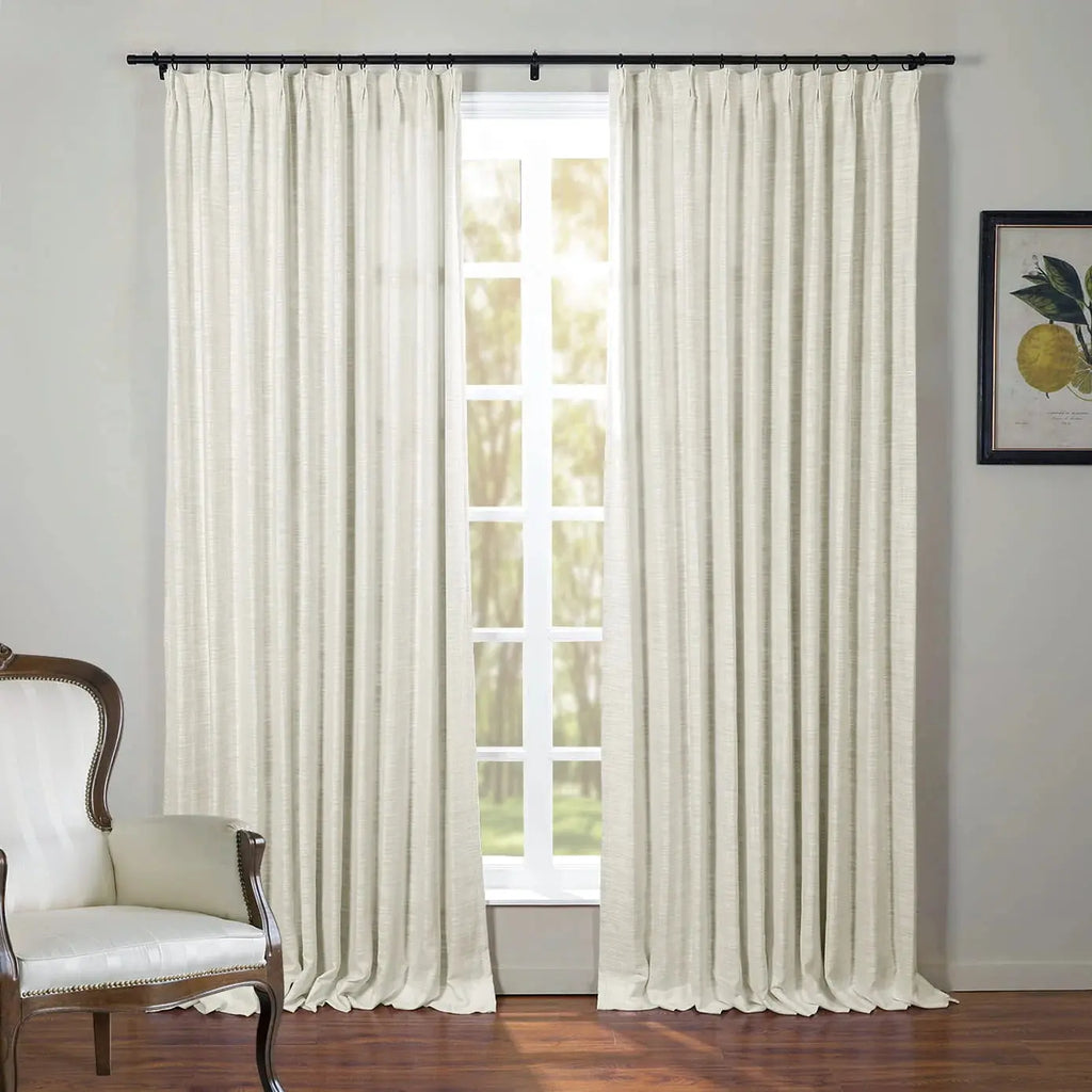 Kyla Linen Drapery Pleated
