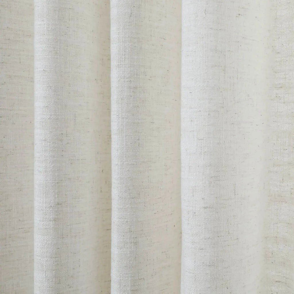 Liz Linen Pleated Cafe Curtains
