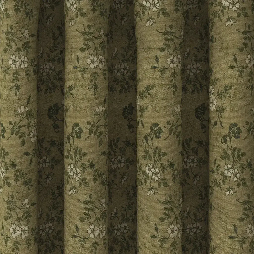 Sara Le Print Linen Drapery Pleated