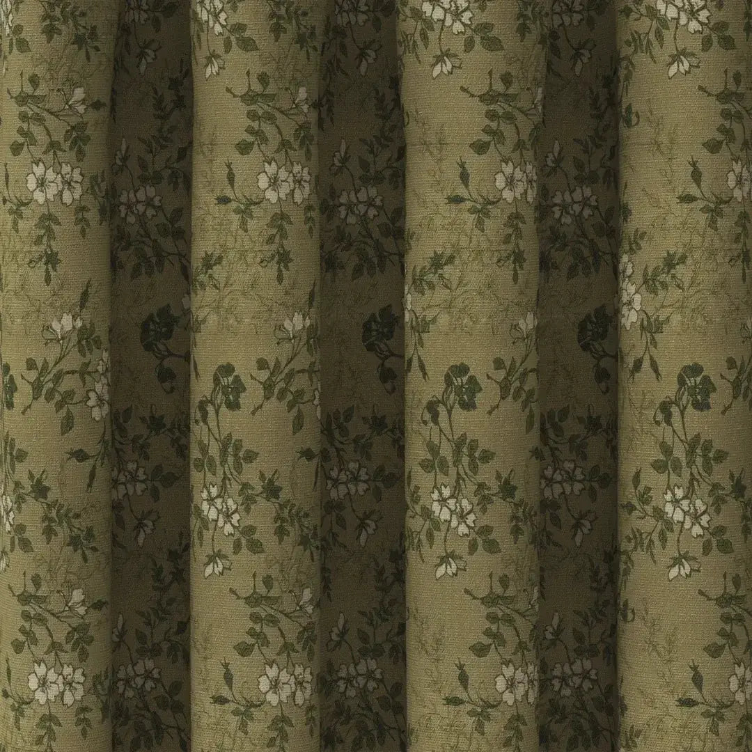 Sara Le Print Linen Drapery Pleated