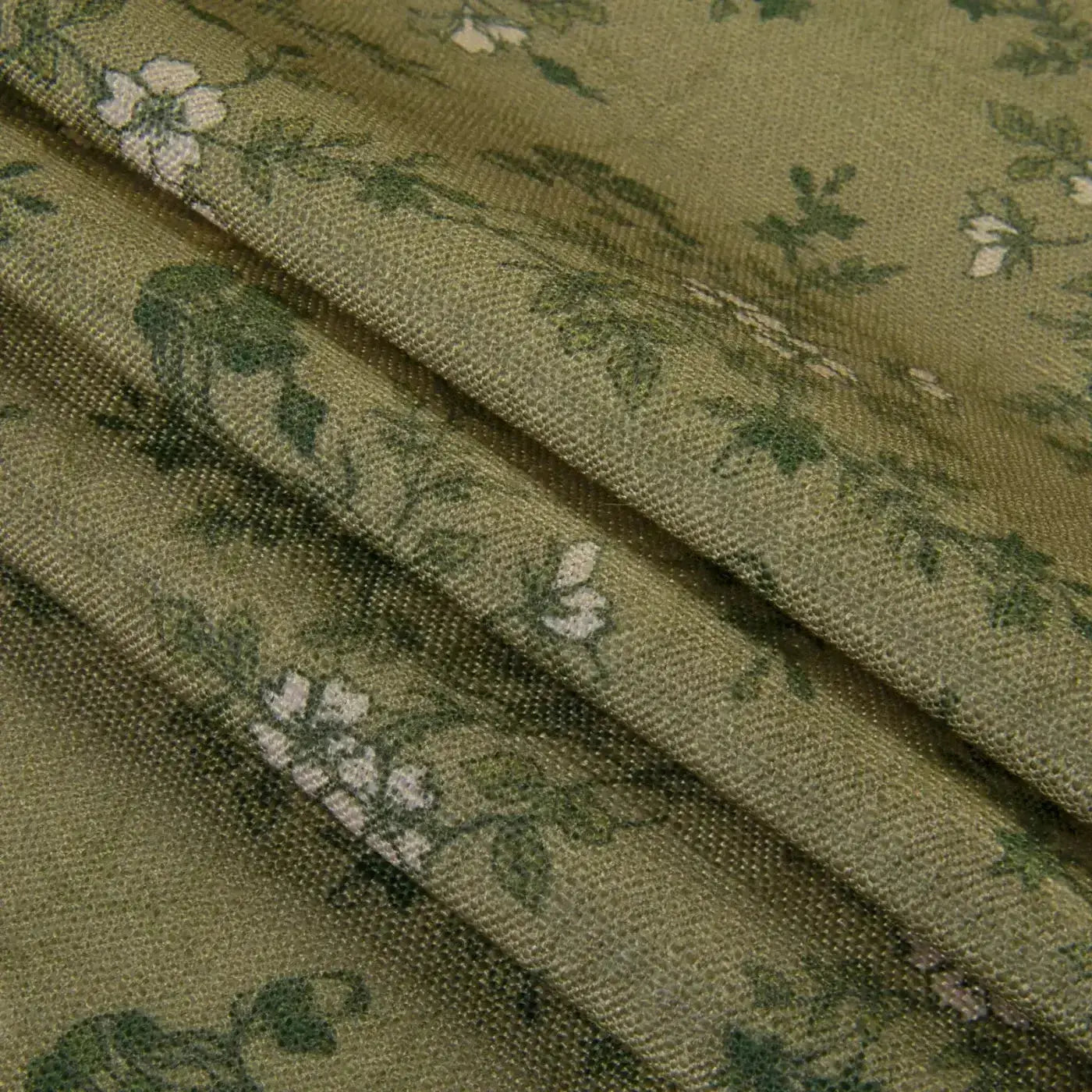 Sara Le Print Linen Drapery Pleated