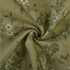 Sara Le Print Linen Drapery Pleated