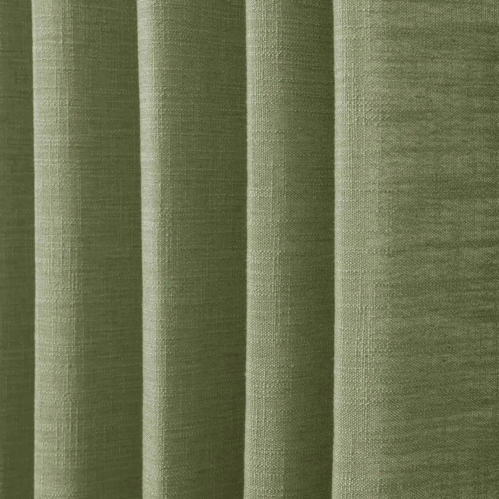 Liz Linen Pleated Cafe Curtains