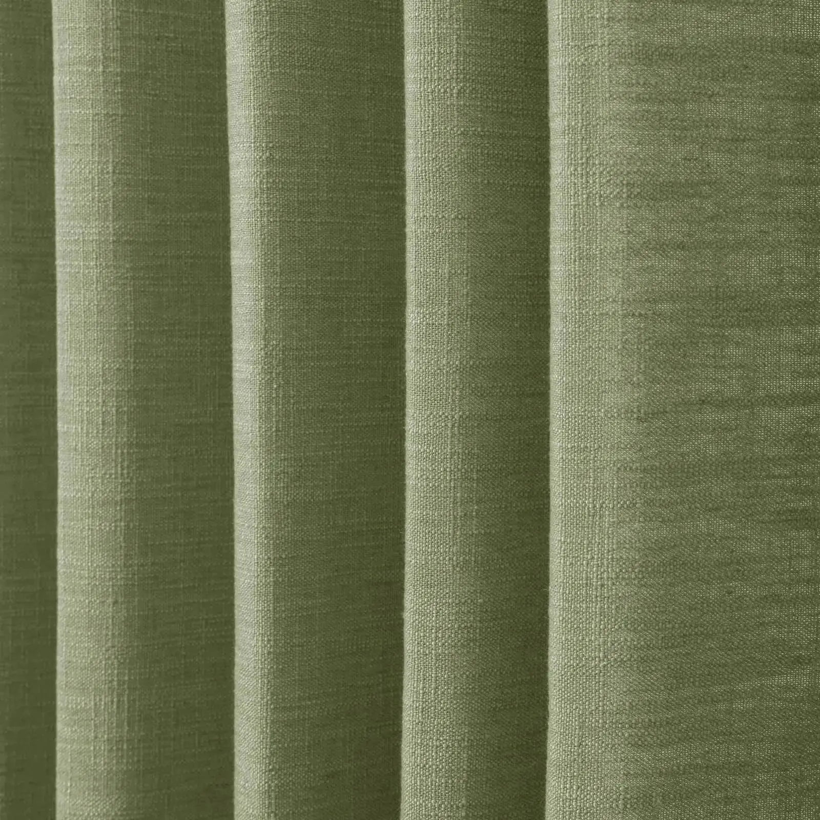 Liz Linen Pleated Cafe Curtains