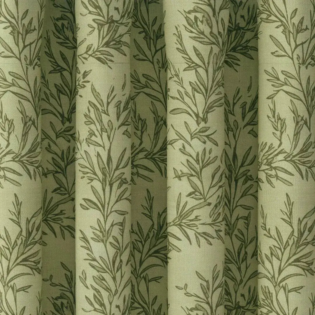 Sara Le Print Linen Drapery Pleated