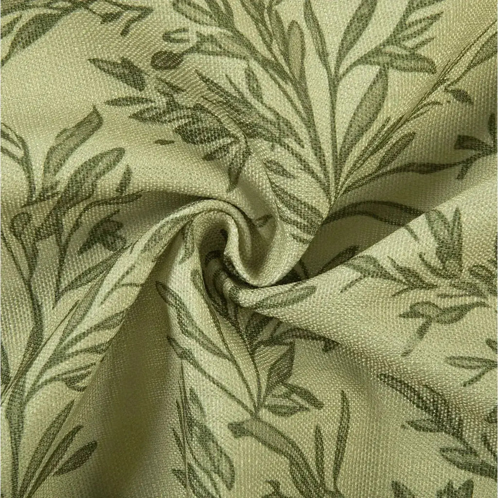 Sara Le Print Linen Drapery Pleated