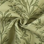 Sara Le Print Linen Drapery Pleated