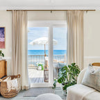 Jawara Luxury Linen Cotton Curtain Pleated