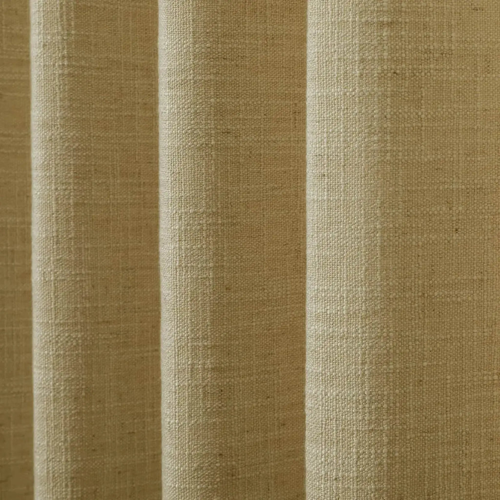 Liz Linen Pleated Cafe Curtains