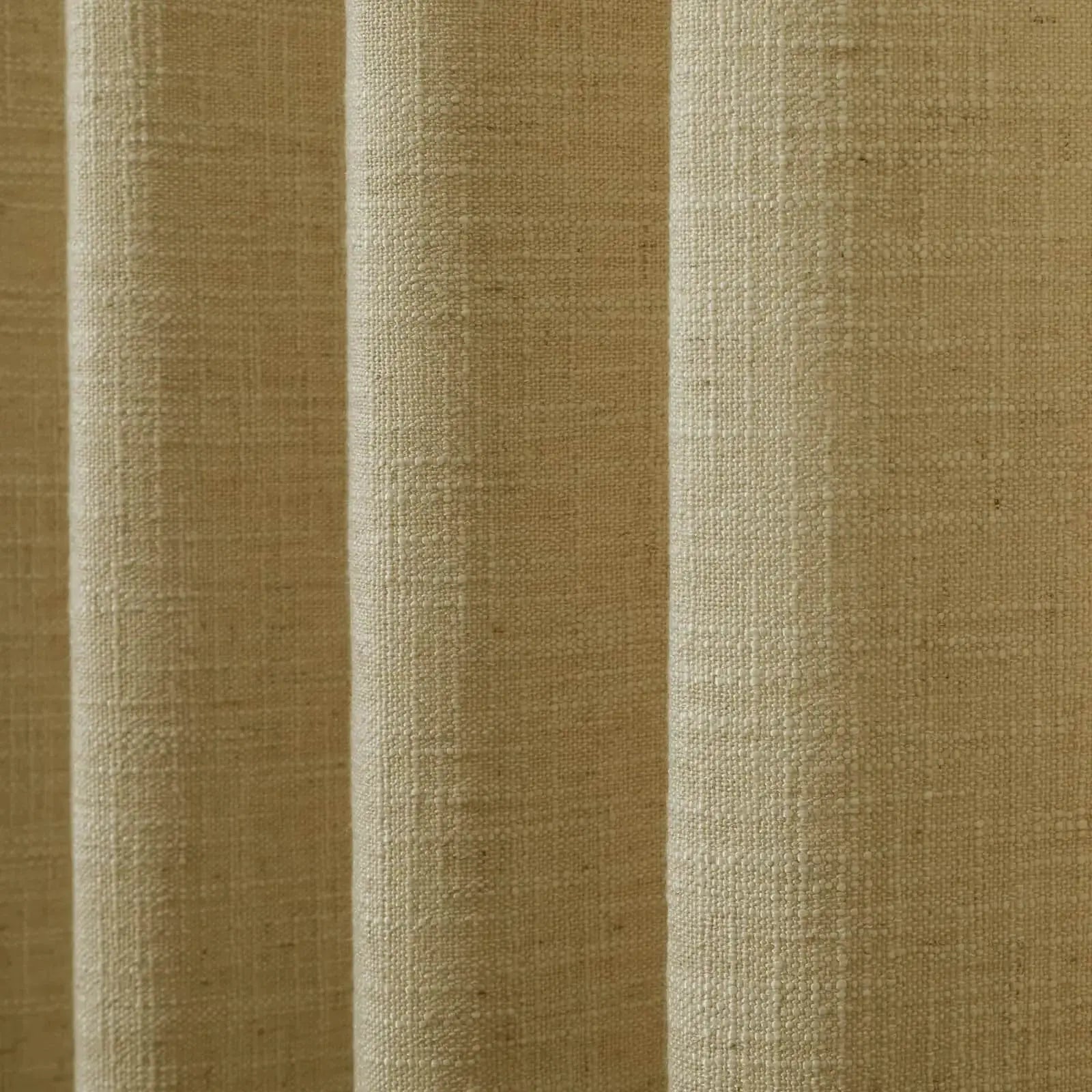 Liz Linen Pleated Cafe Curtains