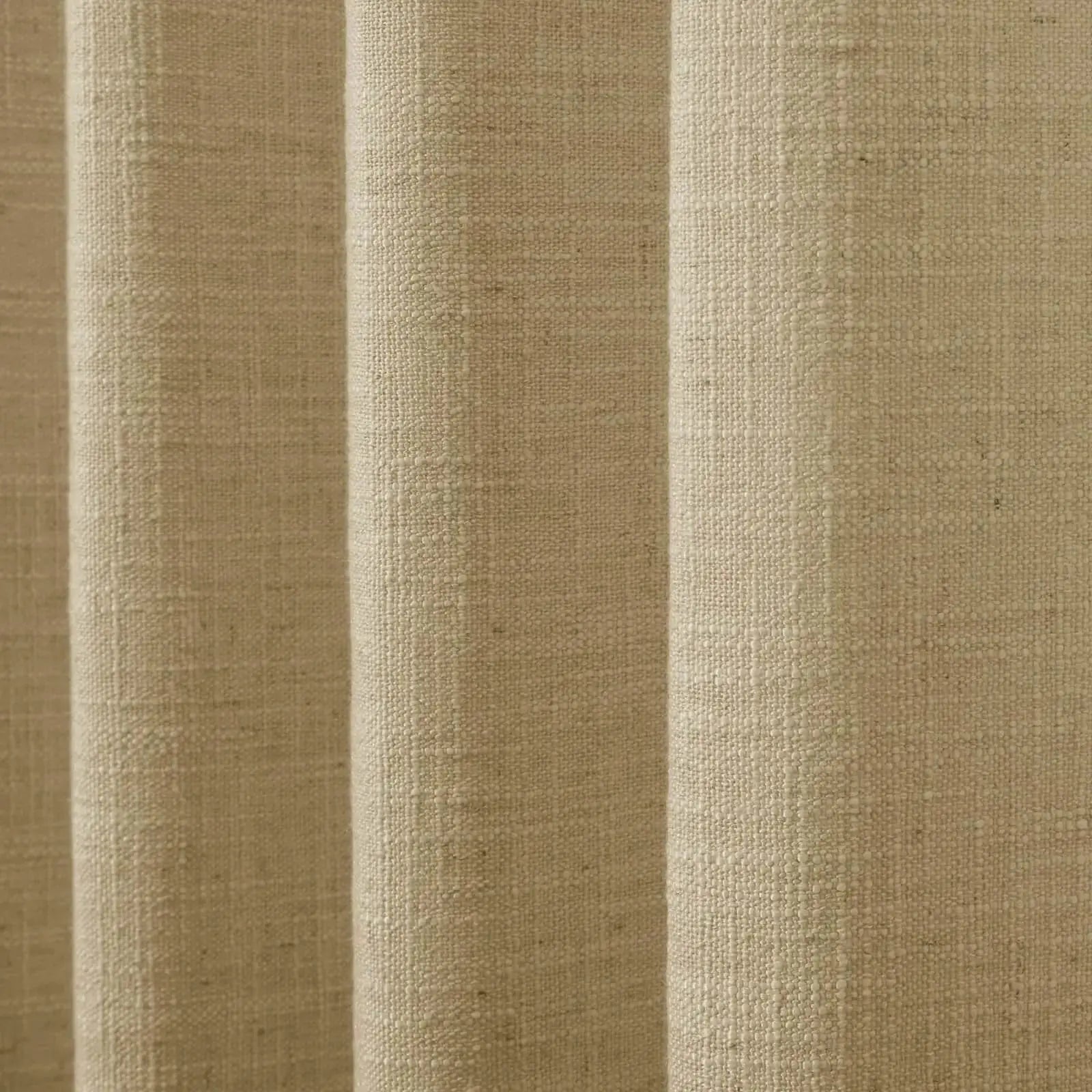 Liz Linen Pleated Cafe Curtains