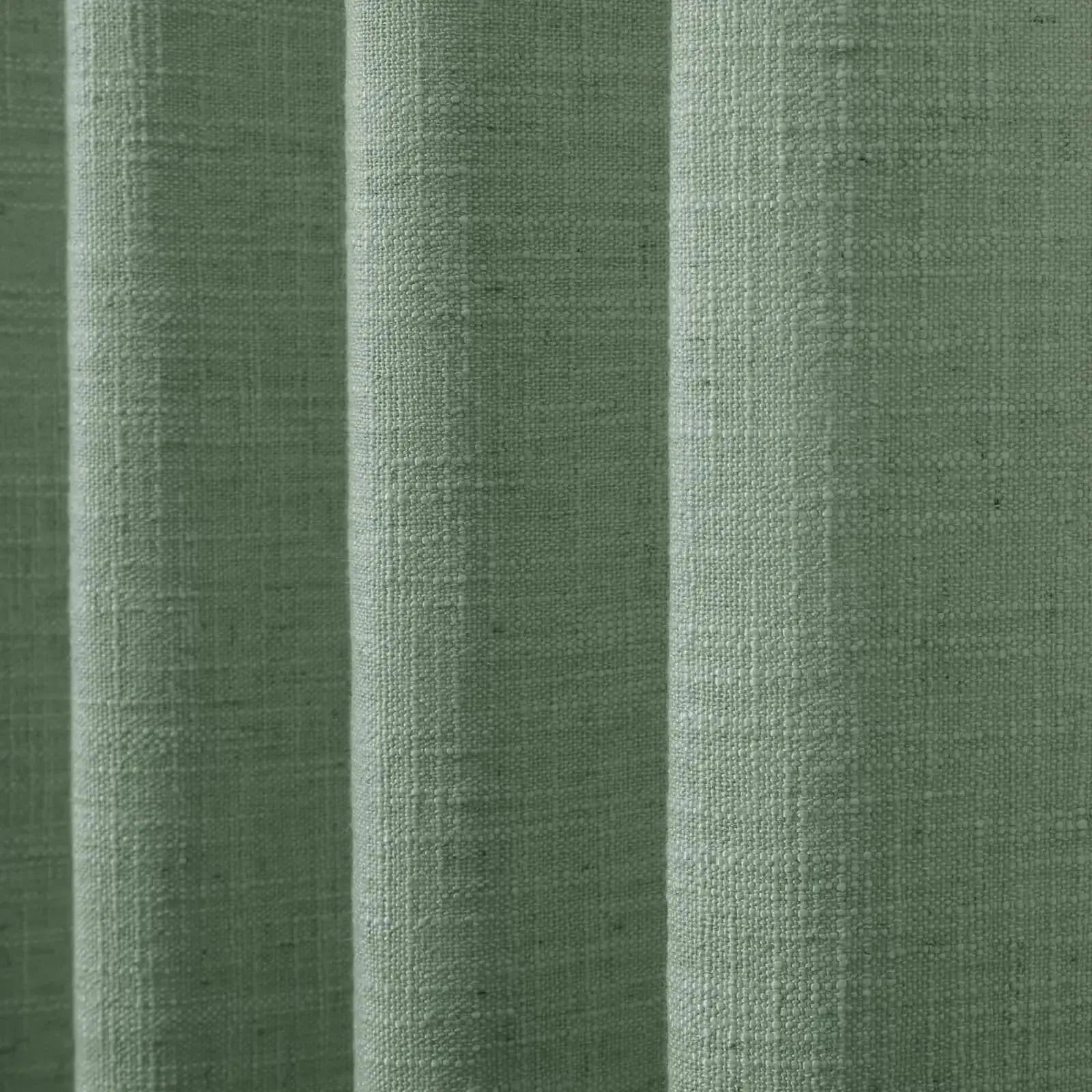 Liz Linen Pleated Cafe Curtains