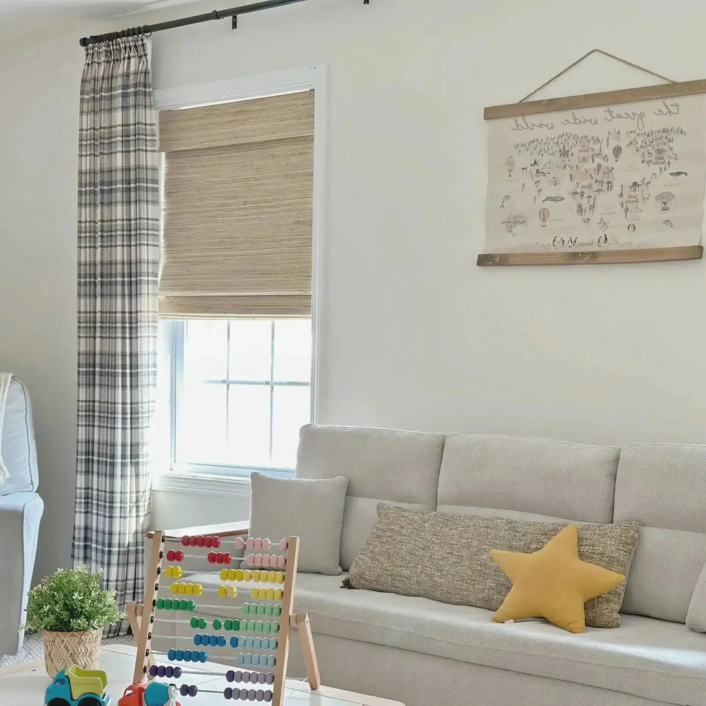 Sara Le Print Linen Drapery Pleated