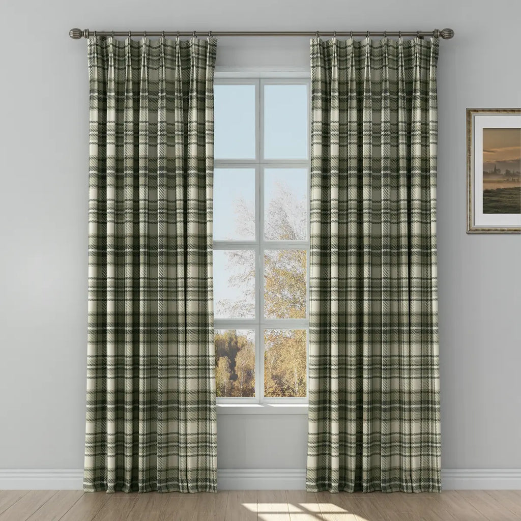 Sara Le Print Linen Drapery Pleated