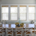 Natural Ramie Bamboo Woven Shade - Beige