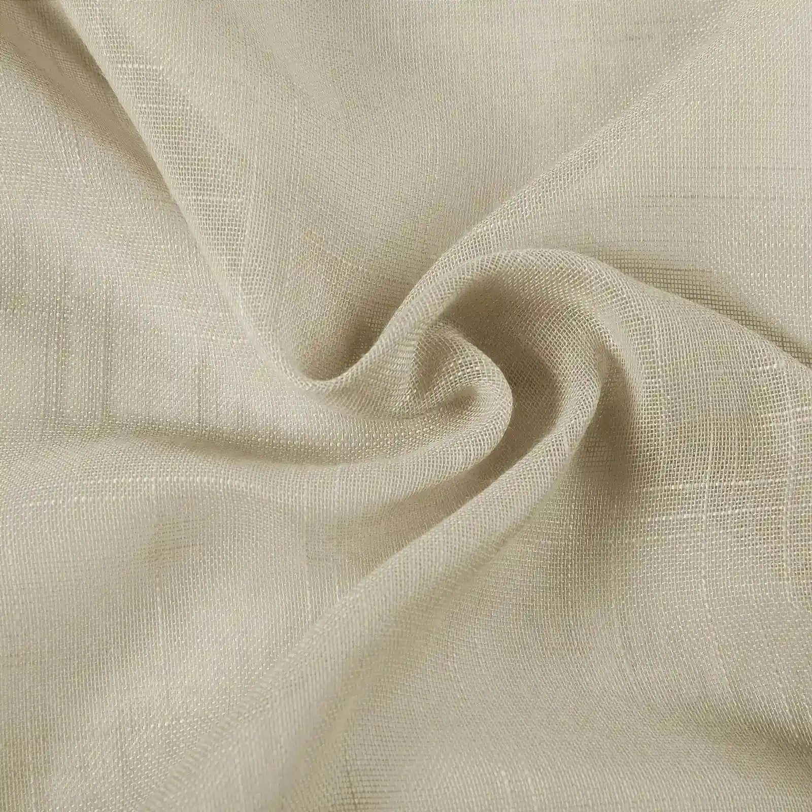 Flynn Airy Lightweight Sheer Curtain Pleated