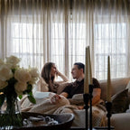 Flynn Airy Lightweight Sheer Curtain Pleated