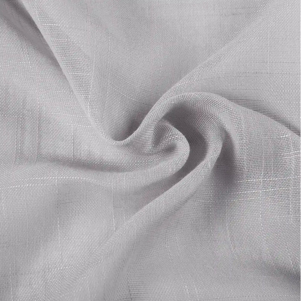 Flynn Airy Lightweight Sheer Curtain Pleated