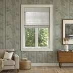 Rae Natural Ramie Flax Woven Wood Shades - Series C