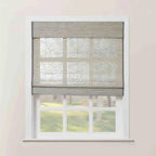 Rae Natural Ramie Flax Woven Wood Shades - Series C