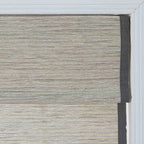 Rae Natural Ramie Flax Woven Wood Shades - Series C