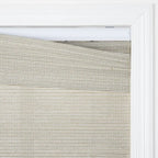 Rae Natural Ramie Flax Woven Wood Shades - Series C