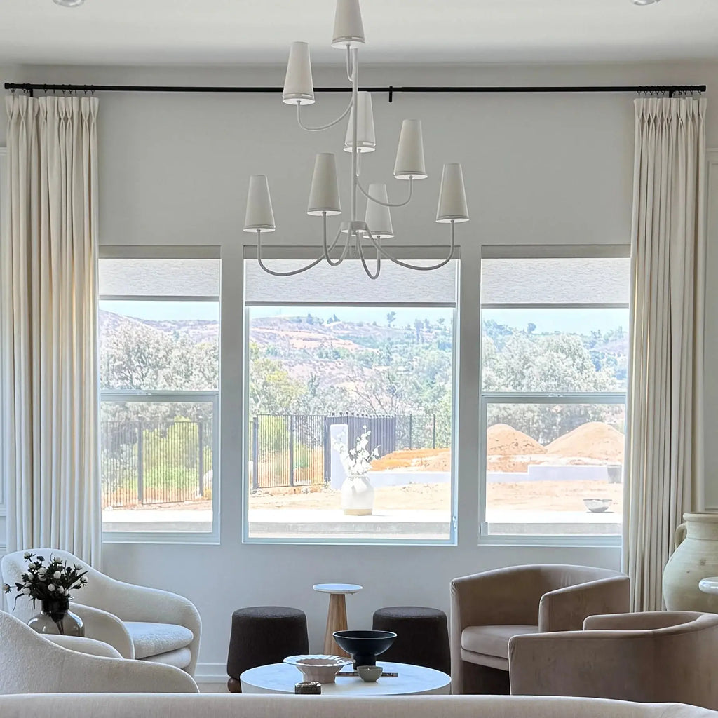 Liz Linen Drape Pleated