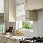 Liz Linen Roman Shade Cordless