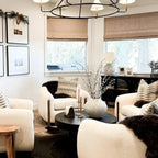 Liz Linen Roman Shade Cordless