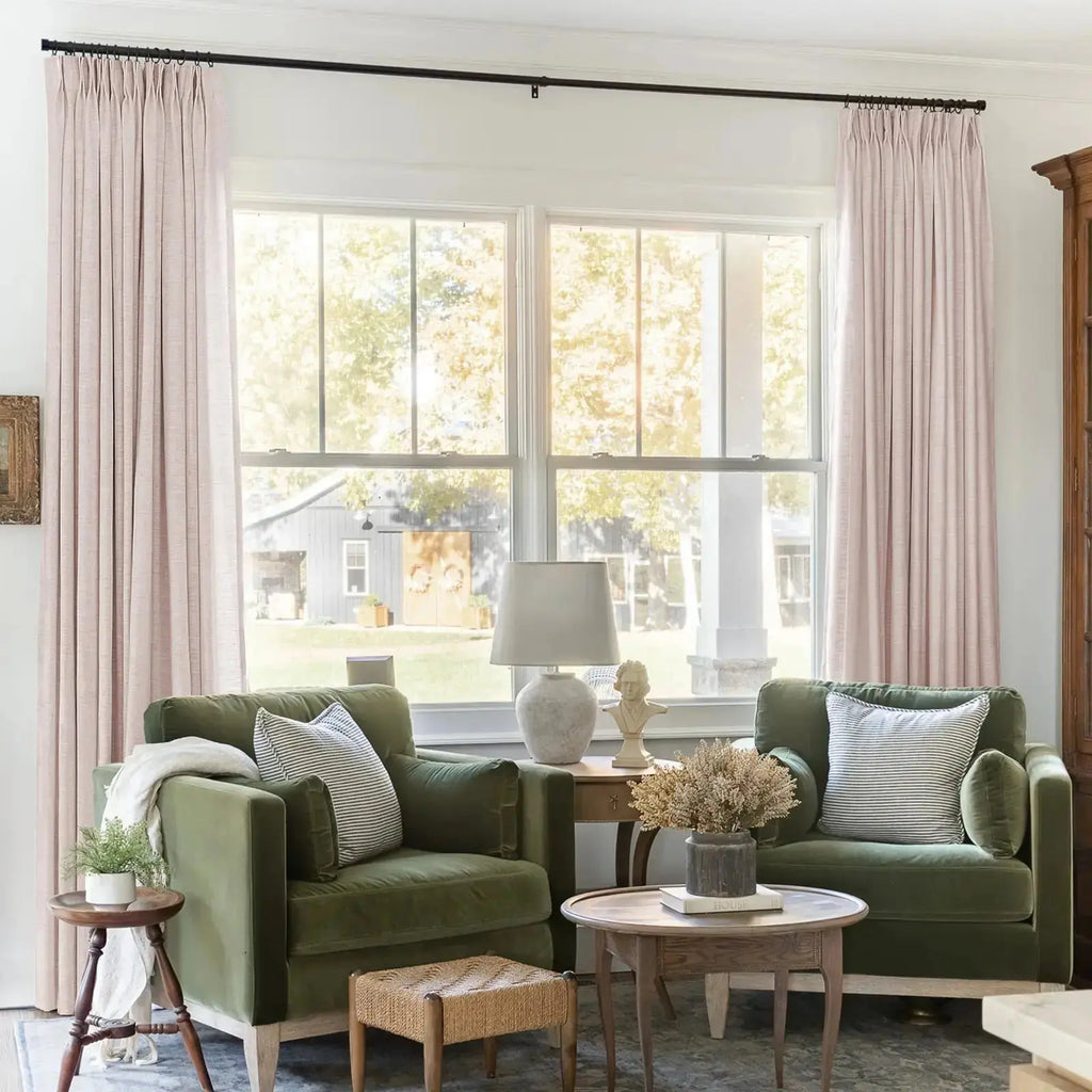 Liz Linen Drape Pleated