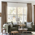 Liz Linen Drape Pleated