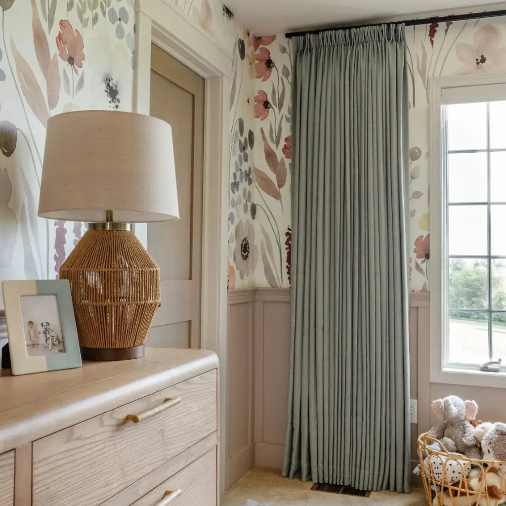 Liz Linen Drape Pleated