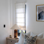 Motorized Roman Shade Cordless