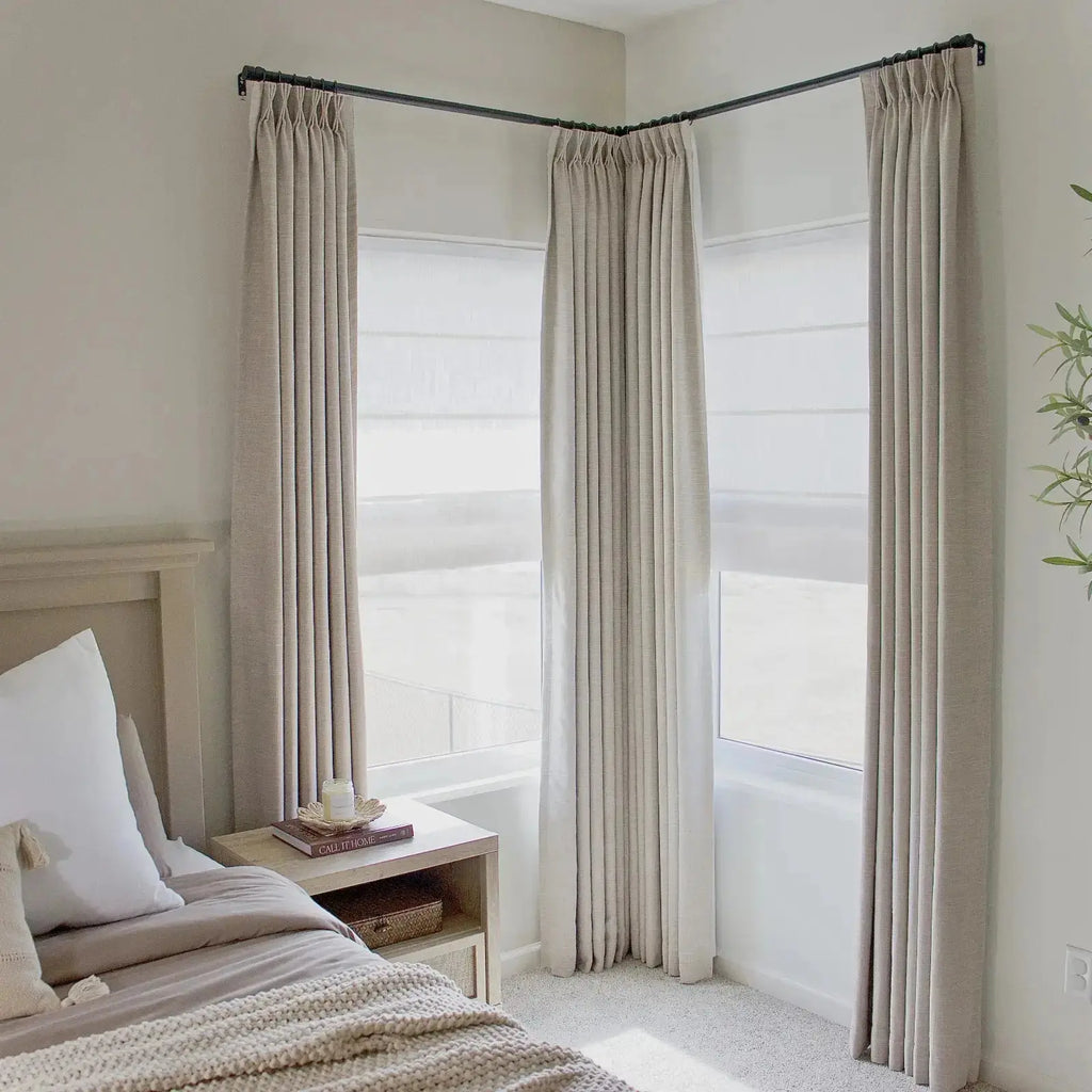 Liz Linen Roman Shade Cordless