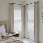 Liz Linen Roman Shade Cordless