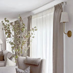 Liz Linen Drape Pleated