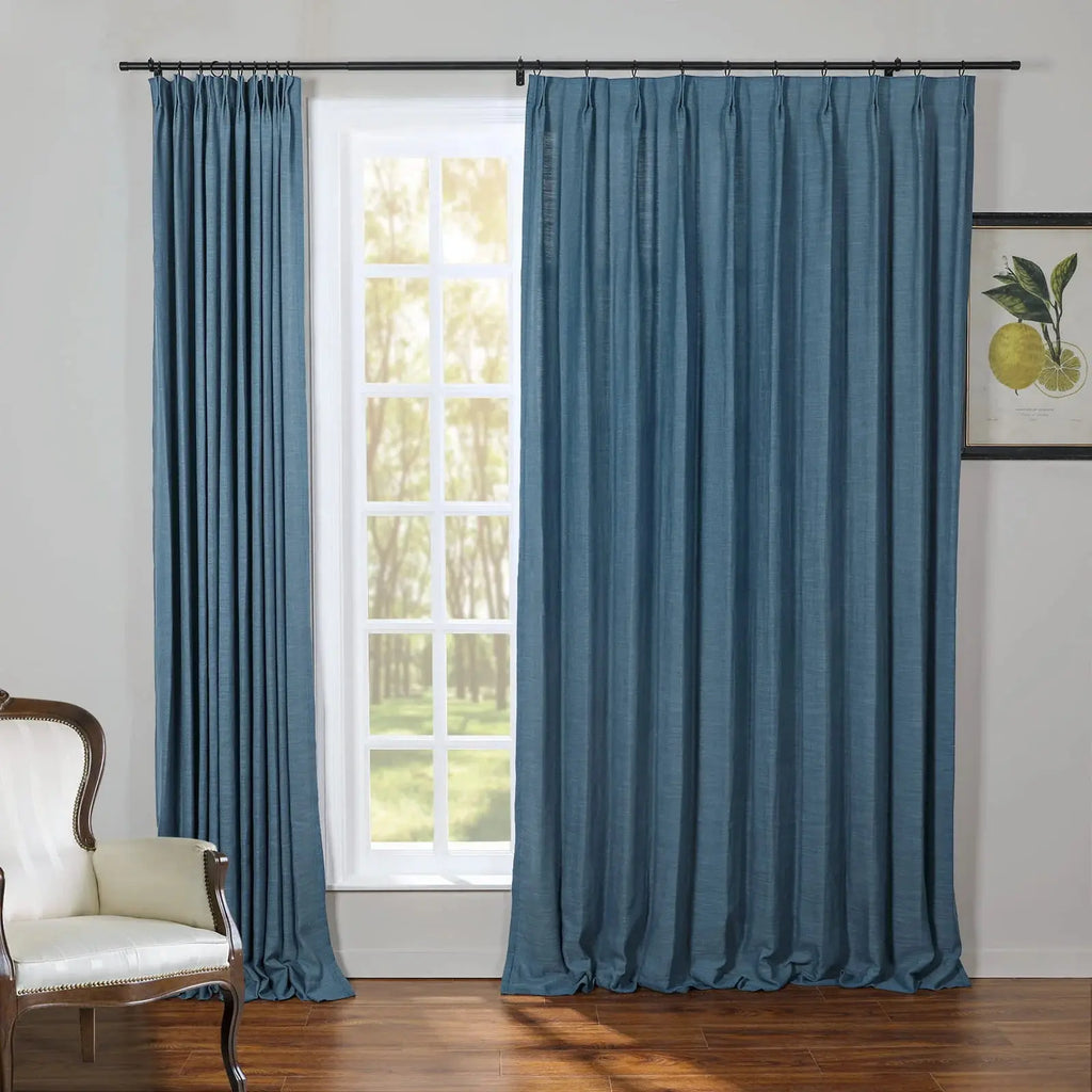 Kyla Linen Drapery Pleated