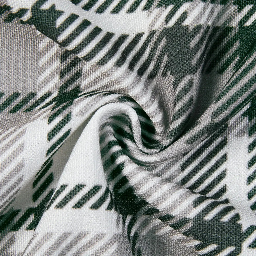 Sara Le Print Linen Drapery Pleated