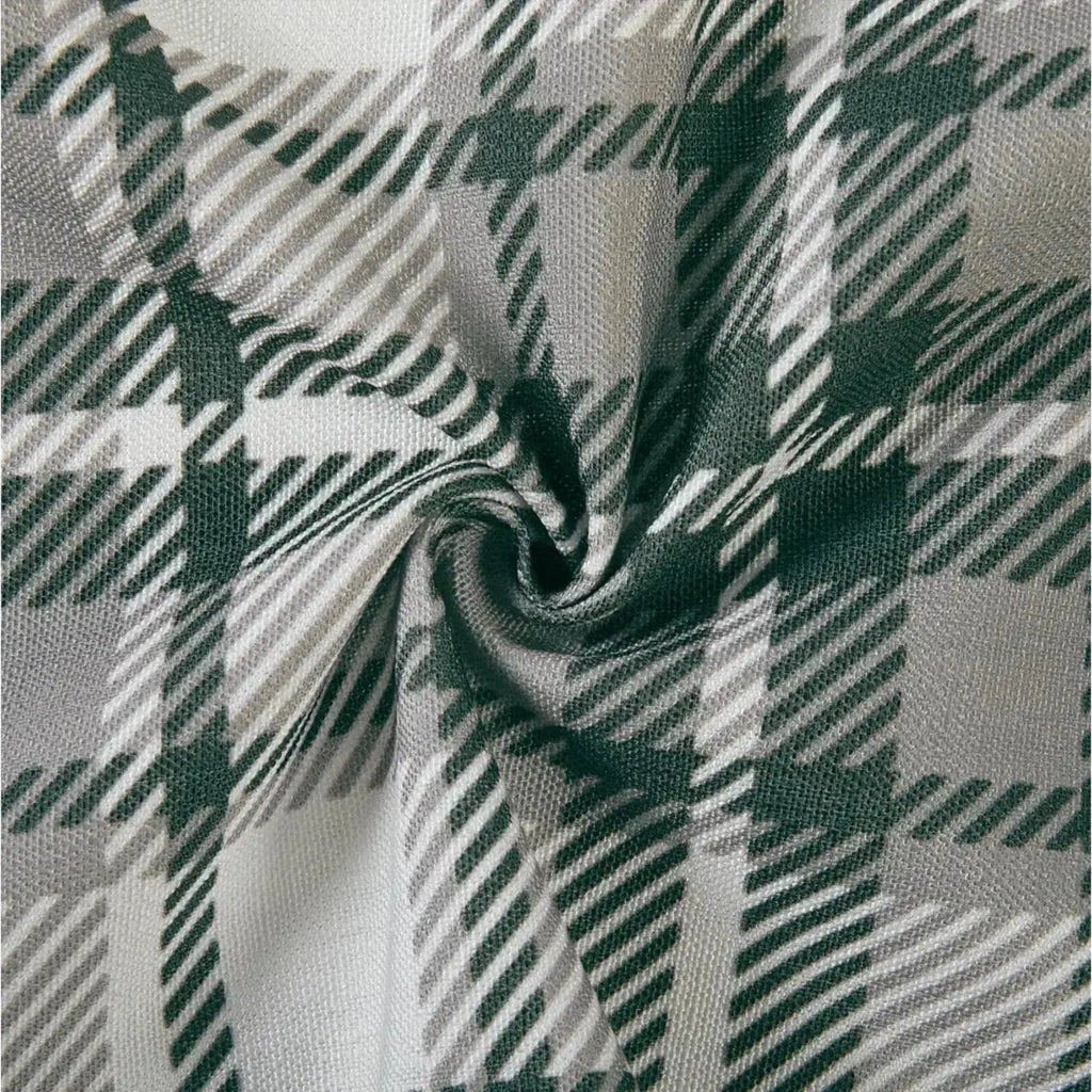 Sara Le Print Linen Drapery Pleated