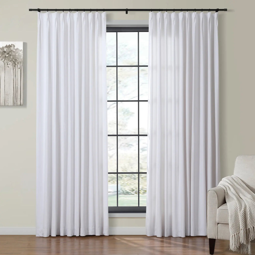 Birkin Velvet Curtain Pleated