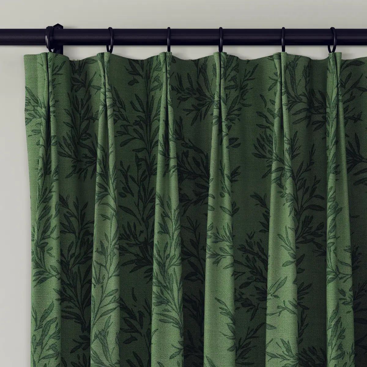 Sara Le Print Linen Drapery Pleated