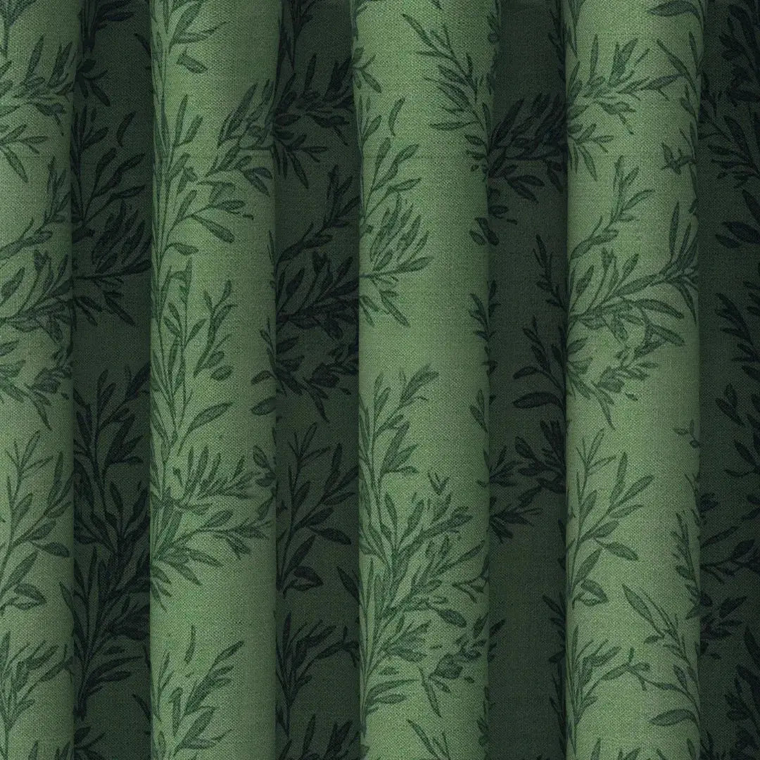 Sara Le Print Linen Drapery Pleated