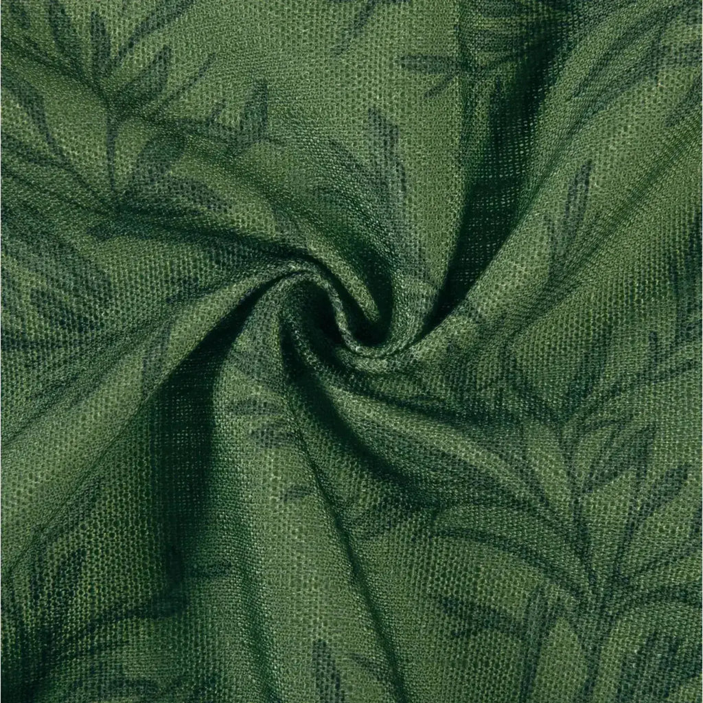 Sara Le Print Linen Drapery Pleated