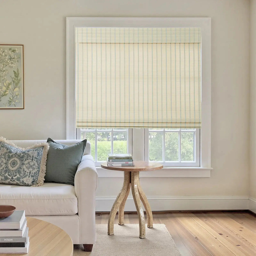 Sybil Bamboo Roman Shade Cordless